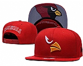 Arizona Cardinals Team Logo Red Adjustable Hat GS,baseball caps,new era cap wholesale,wholesale hats